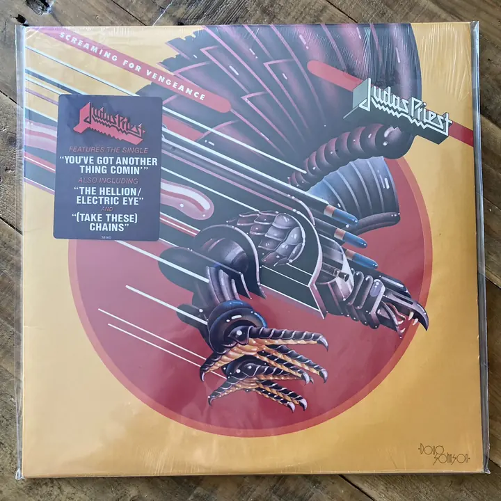 Judas Priest You've Got Another Thing Comin' vinyl sleeve