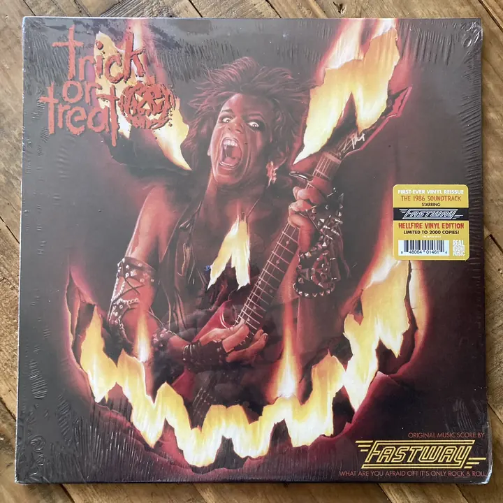 Trick or Treat Fastway soundtrack vinyl